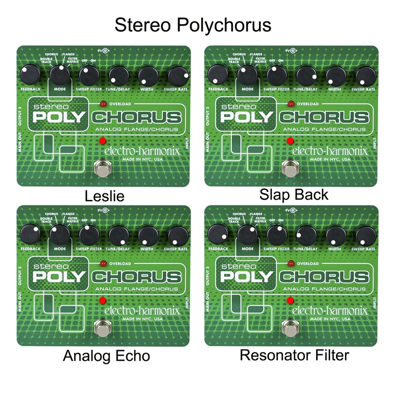 Electro-Harmonix Stereo Polychorus XO